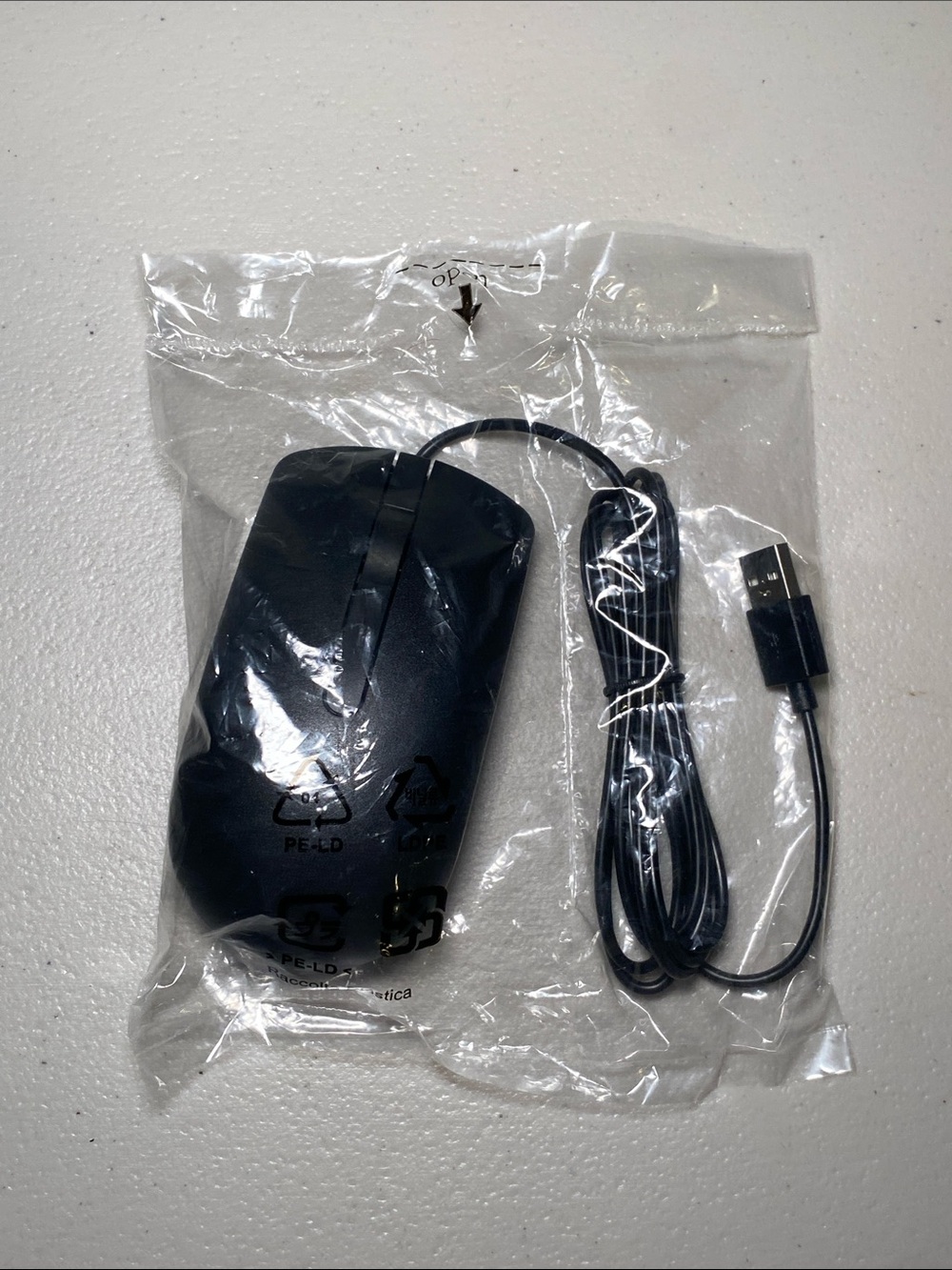 Dell Black Wired USB Mouse
